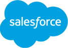This is a logo for Salesforce